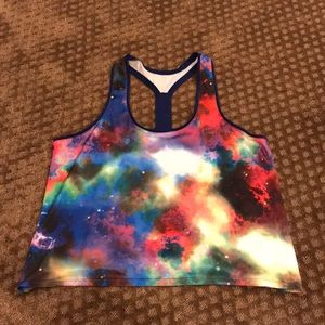 Galaxy athletic top